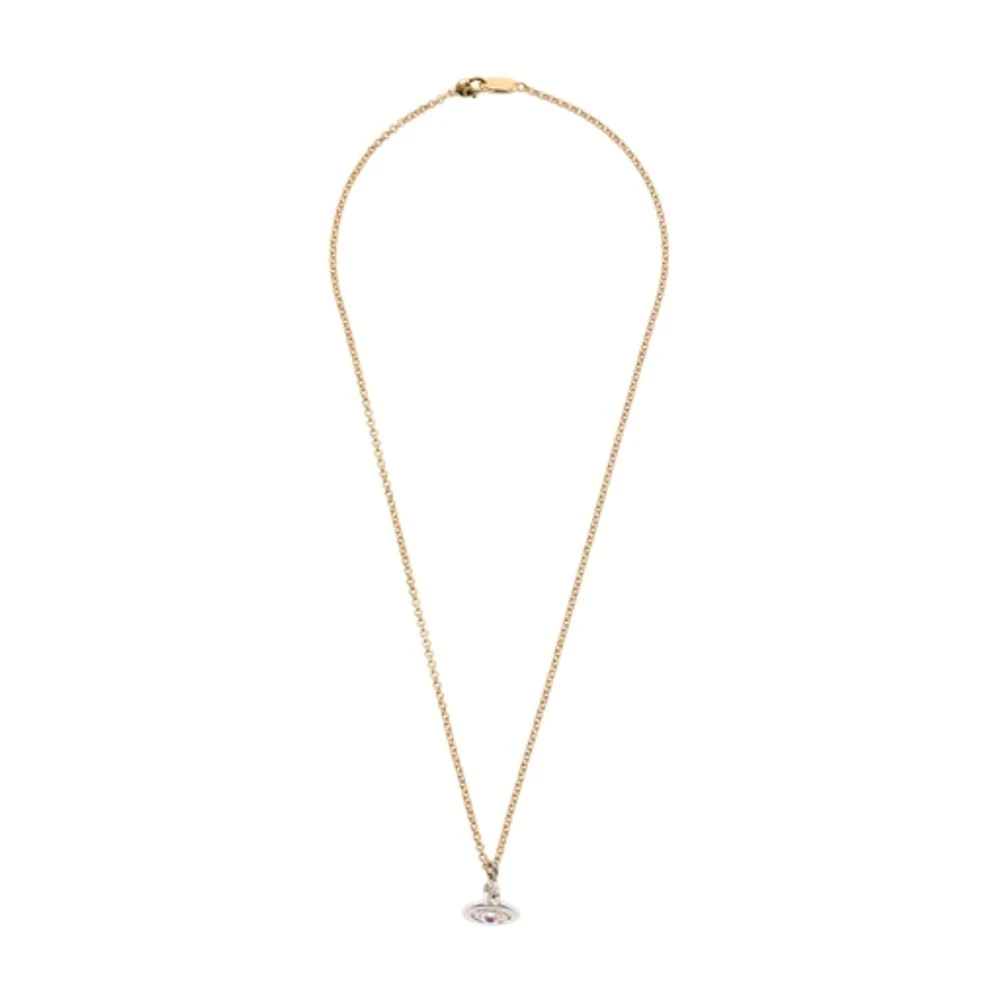 Vivienne Westwood Women's Yellow Necklaces, One Size, New Petite Orb Pendant Necklace