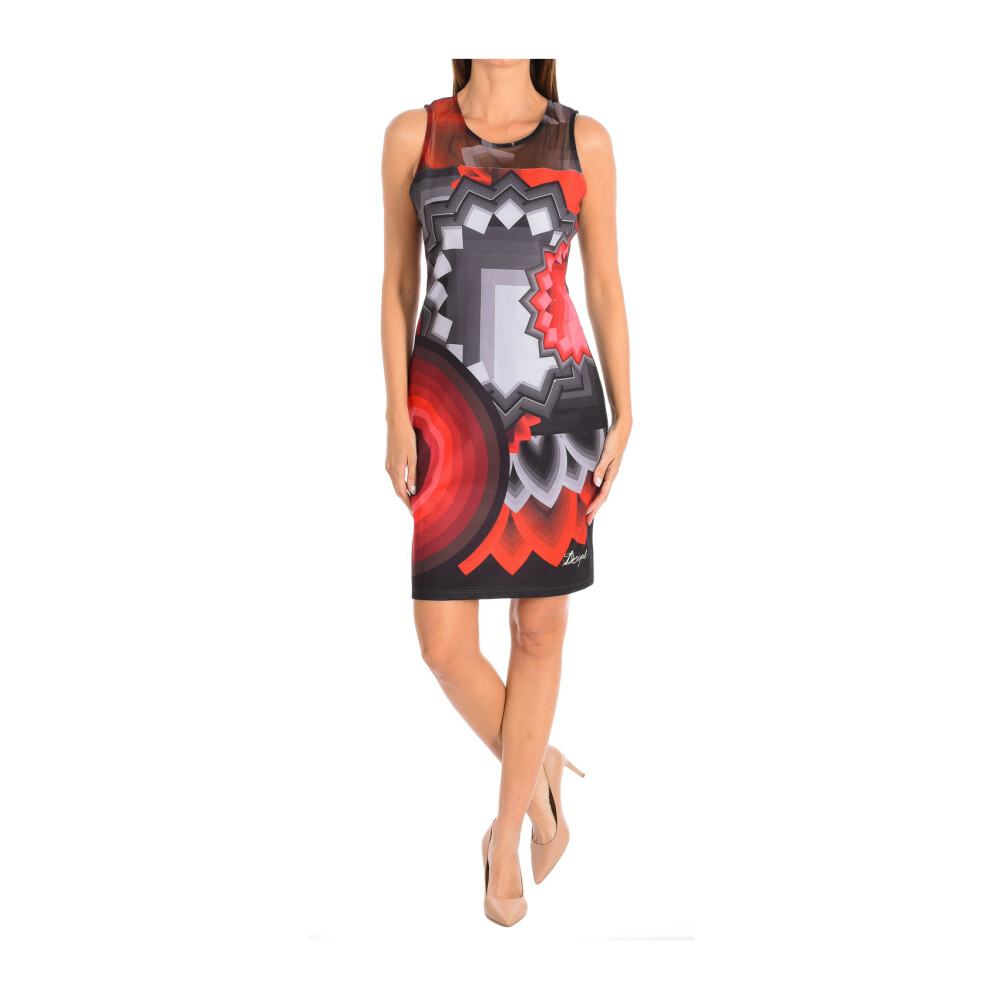 Vestido mandalas online desigual