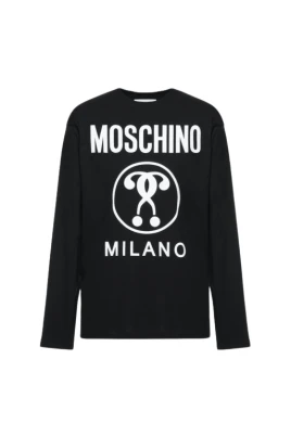 T-shirt i Jersey Double Question Mark