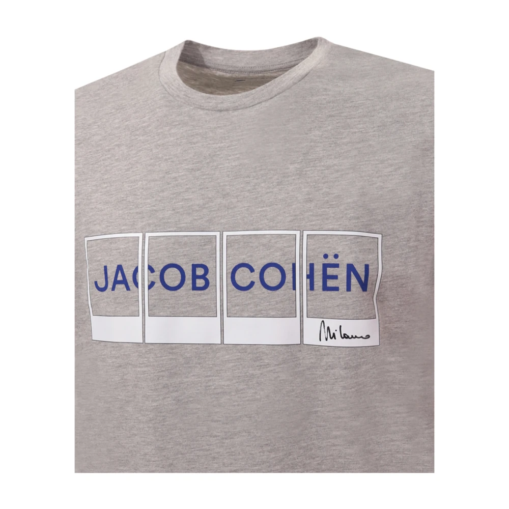 Jacob Cohën T-Shirts Gray Heren