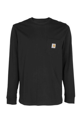 t-shirt-noir-en-coton-a-poche-manches-longues
