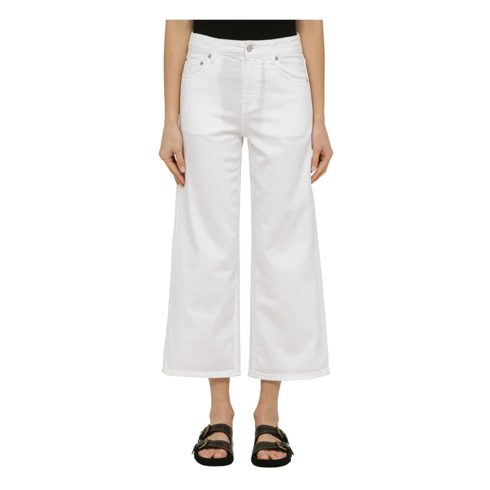 Department Five Flared Jeans Brea White Dames