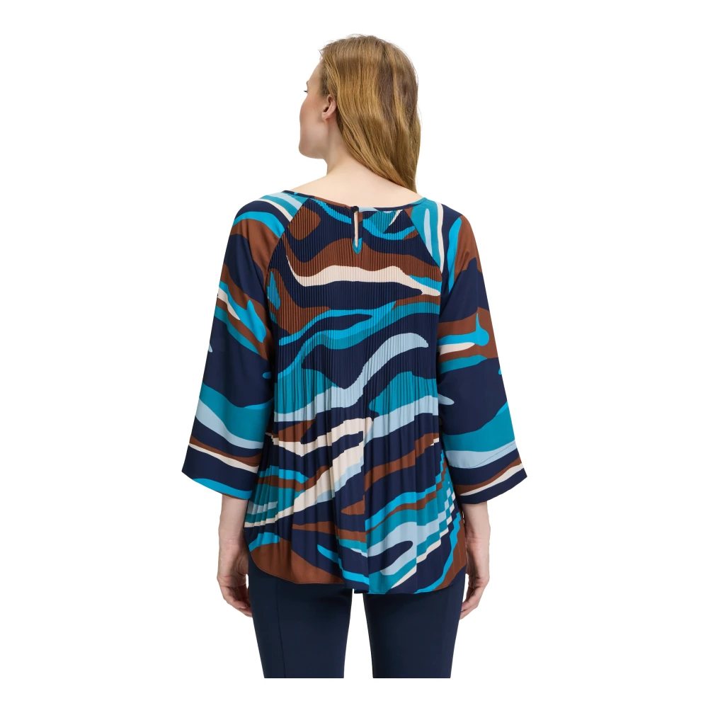Betty Barclay Geplooide Blouse Multicolor Dames