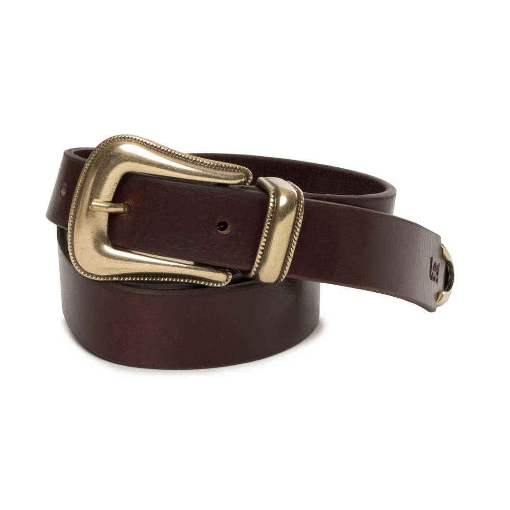 Lee Leren riem voor vrouwen Brown Dames