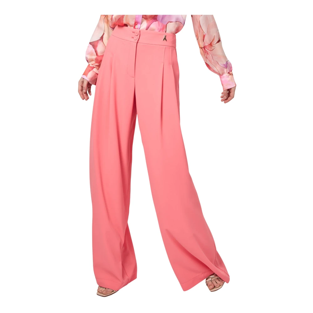 Trousers > Wide Trousers - - Patrizia Pepe - Modalova