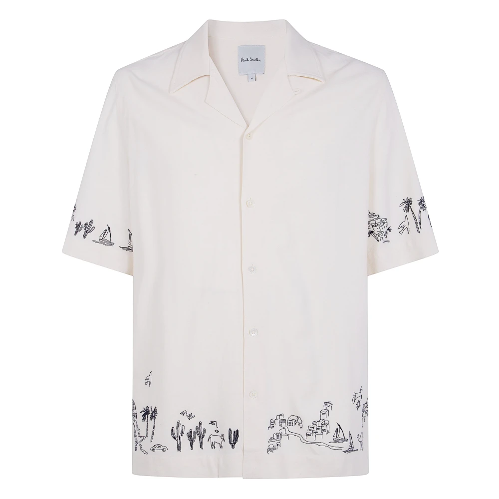 Paul Smith Hombre Blanco Camisas, Talla: Xl