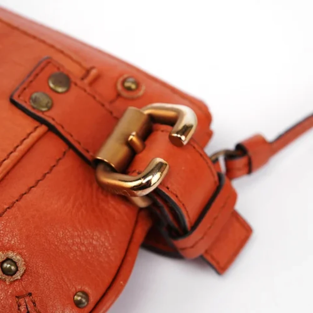 Chloé Pre-owned Canvas shoulder-bags Brown Dames
