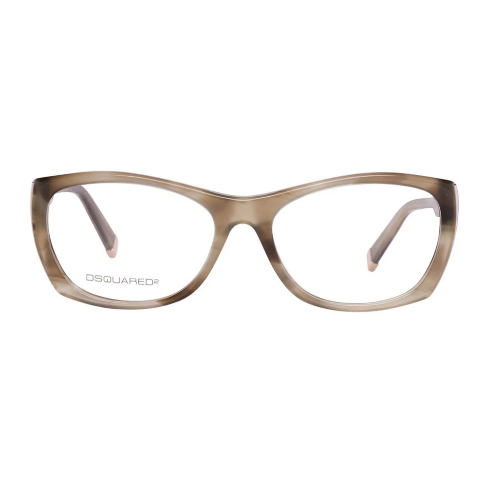 Dsquared2 Bruine plastic wijzerplaat frames voor mannen Brown Heren