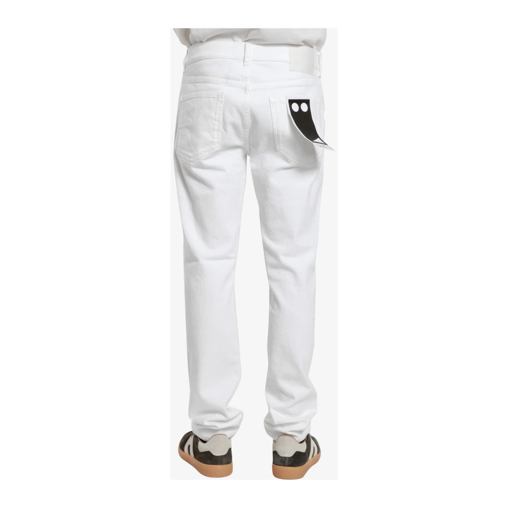 Mauro Grifoni Slim-fit Jeans White Heren