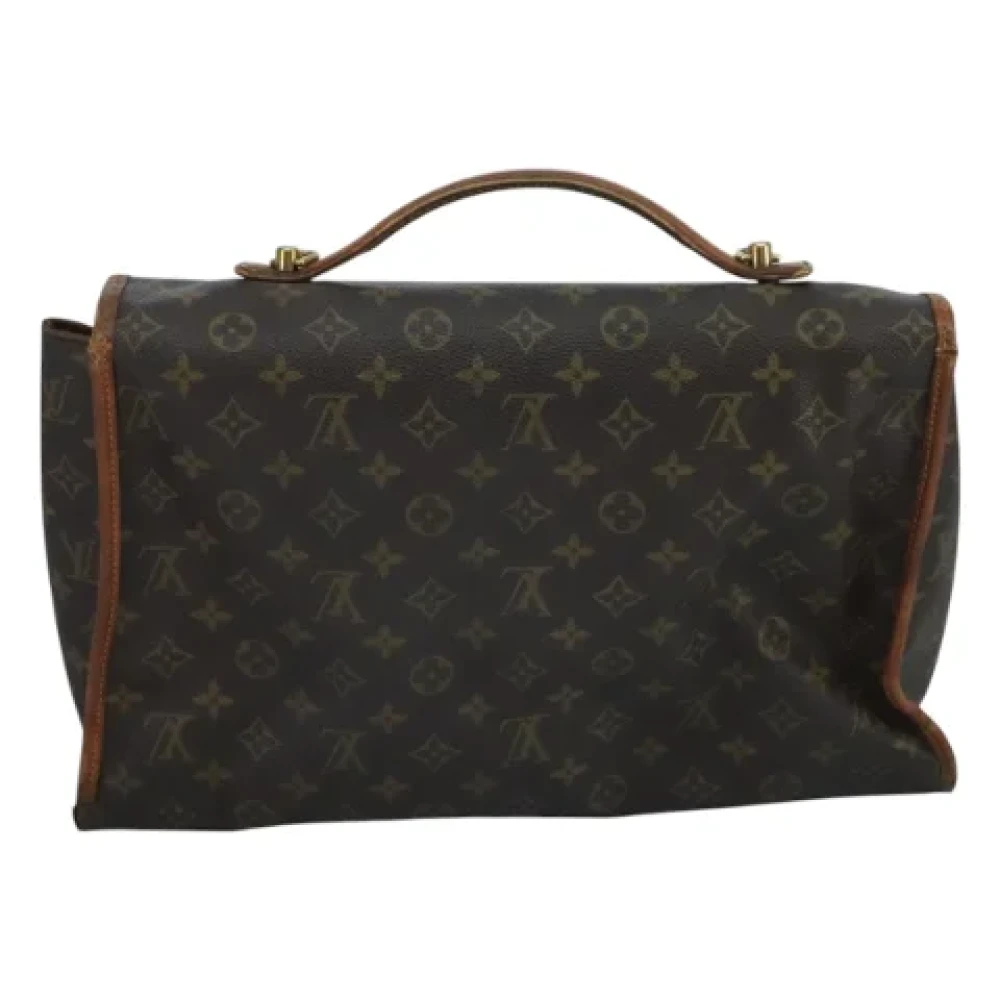 Louis Vuitton Vintage Pre-owned Canvas handbags Brown Dames