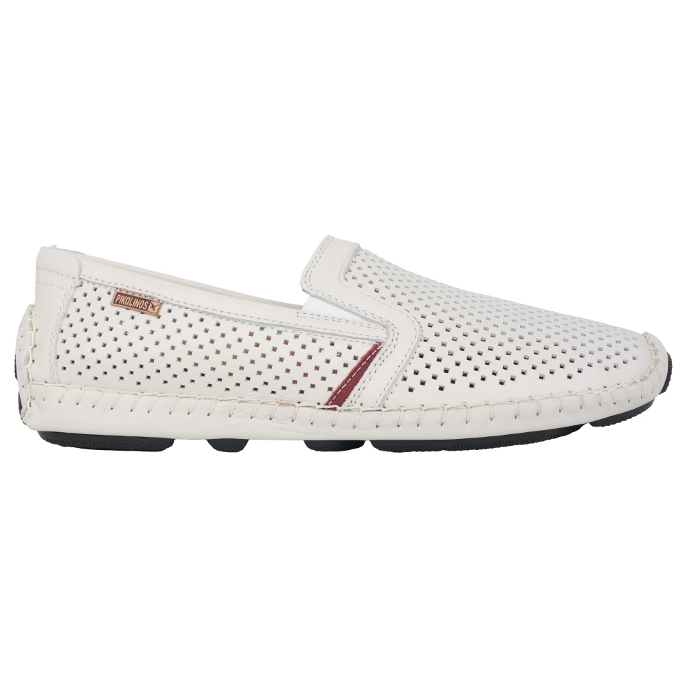 Pikolinos - Klassische Leder Mokassin Schuhe - Shoes - Herren - Weiß - 45 Eu - Bild 4