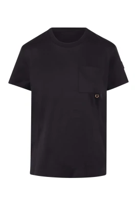 Bomulls-T-shirt med lockficka