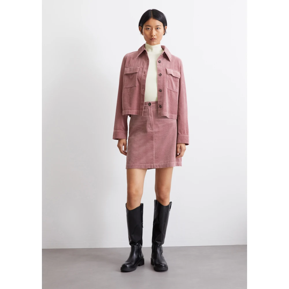 Marc O'Polo Corduroy jas regular Brown Dames
