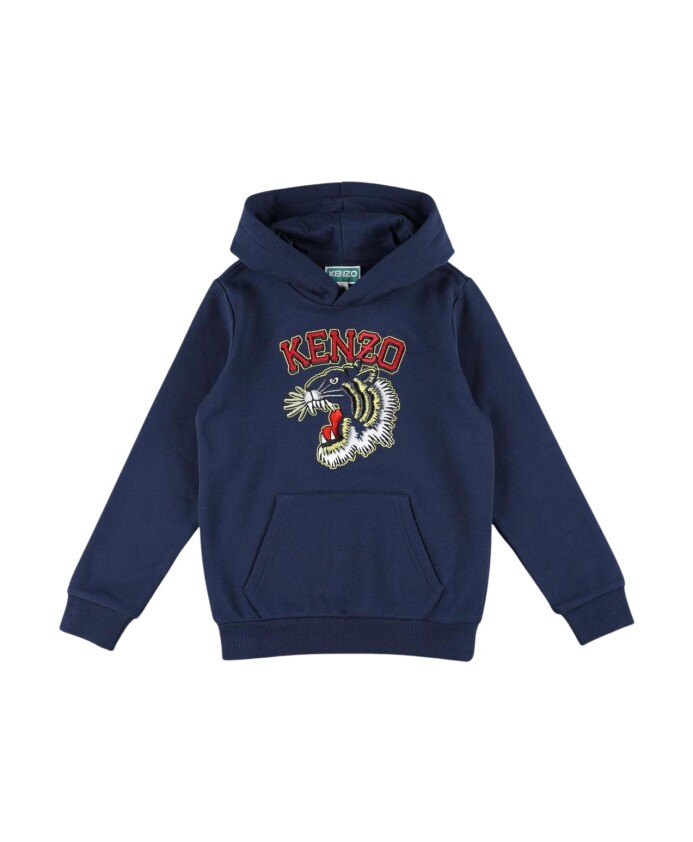 tiger-sweat-a-capuche-enfant-bleu