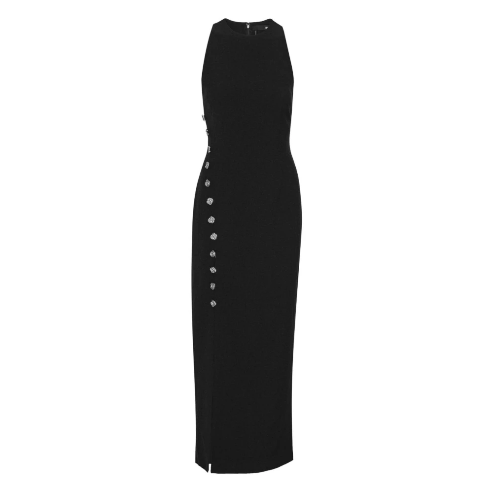 Rotate Birger Christensen Women's Black Elegant Nero Dress Aw25