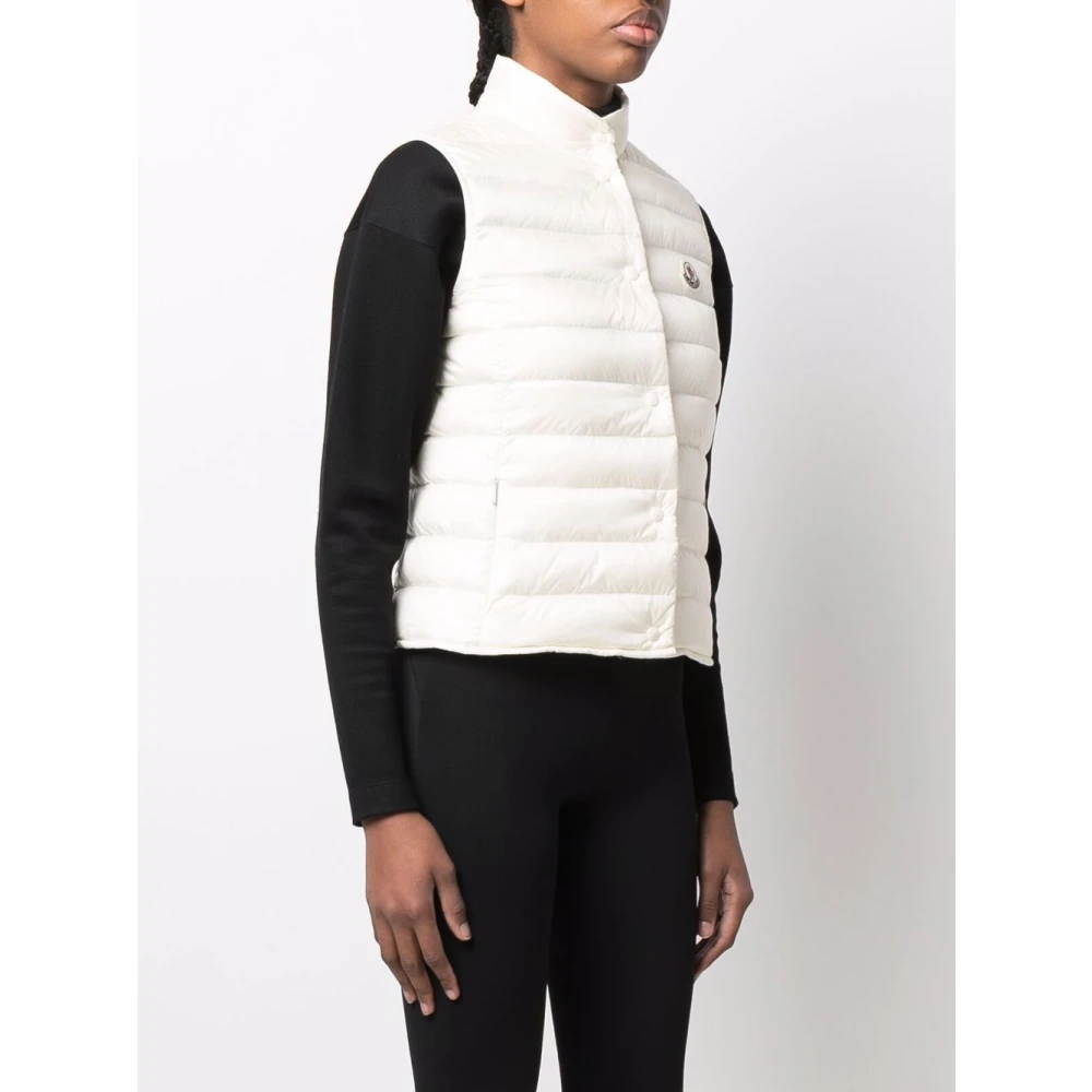 Moncler Natuurlijke Jassen voor Stijlvolle Look Beige Dames