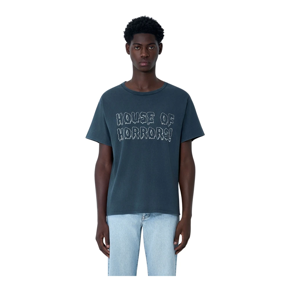 Gallery Dept. Men's Black T-Shirts, L, House Of Horrors T-Shirt