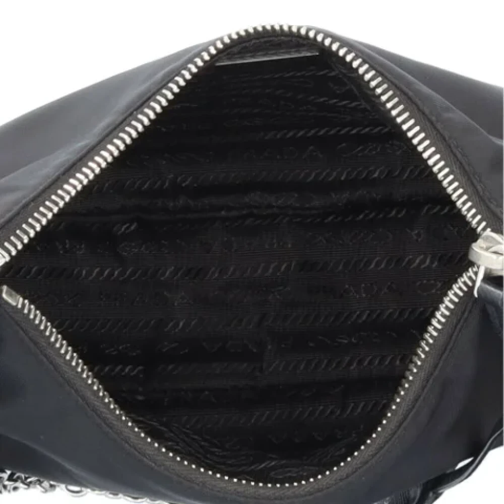 Prada Vintage Pre-owned Nylon prada-bags Black Dames