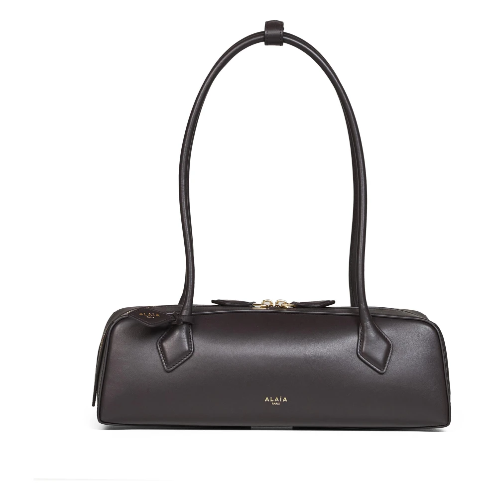 Alaïa Brown Le Teckel Medium Bag - Female - Shoulder Bags - One Size - Bags