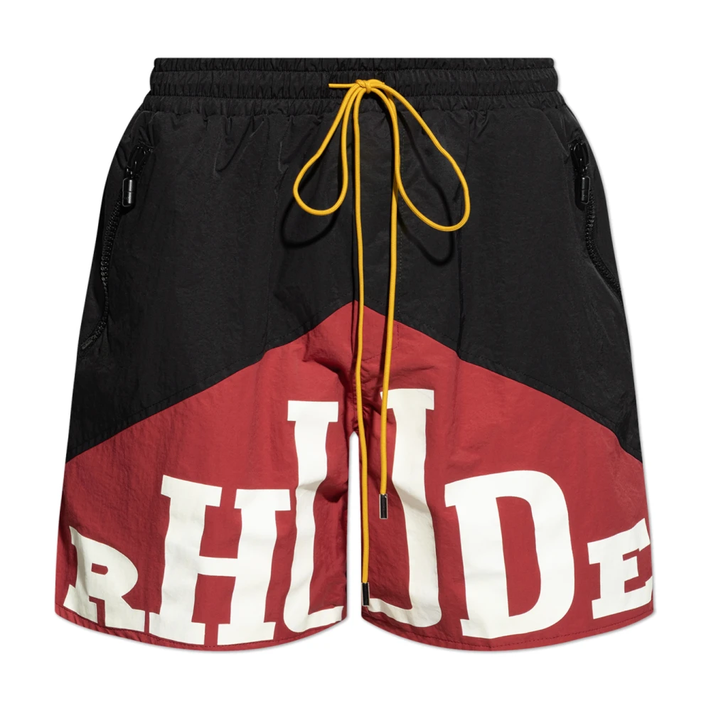 Rhude Hombre Multicolor Pantalones Cortos, : Mediano