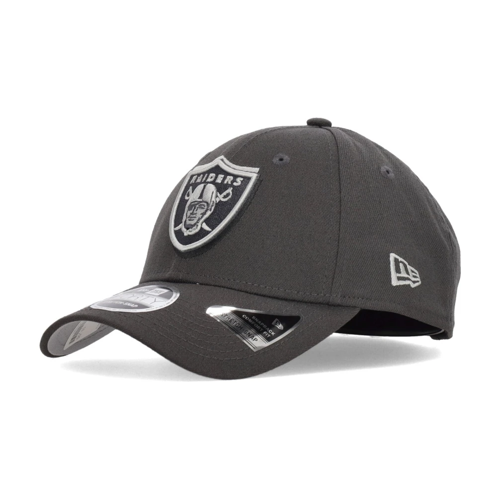 New era Gebogen Visor Hat NFL Draft Las Vegas Raiders Gray Heren