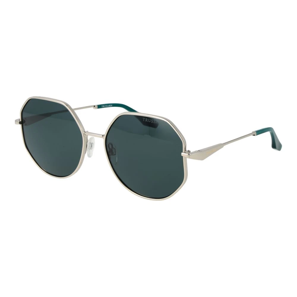 Trussardi Women's Gray Metal Sunglasses
