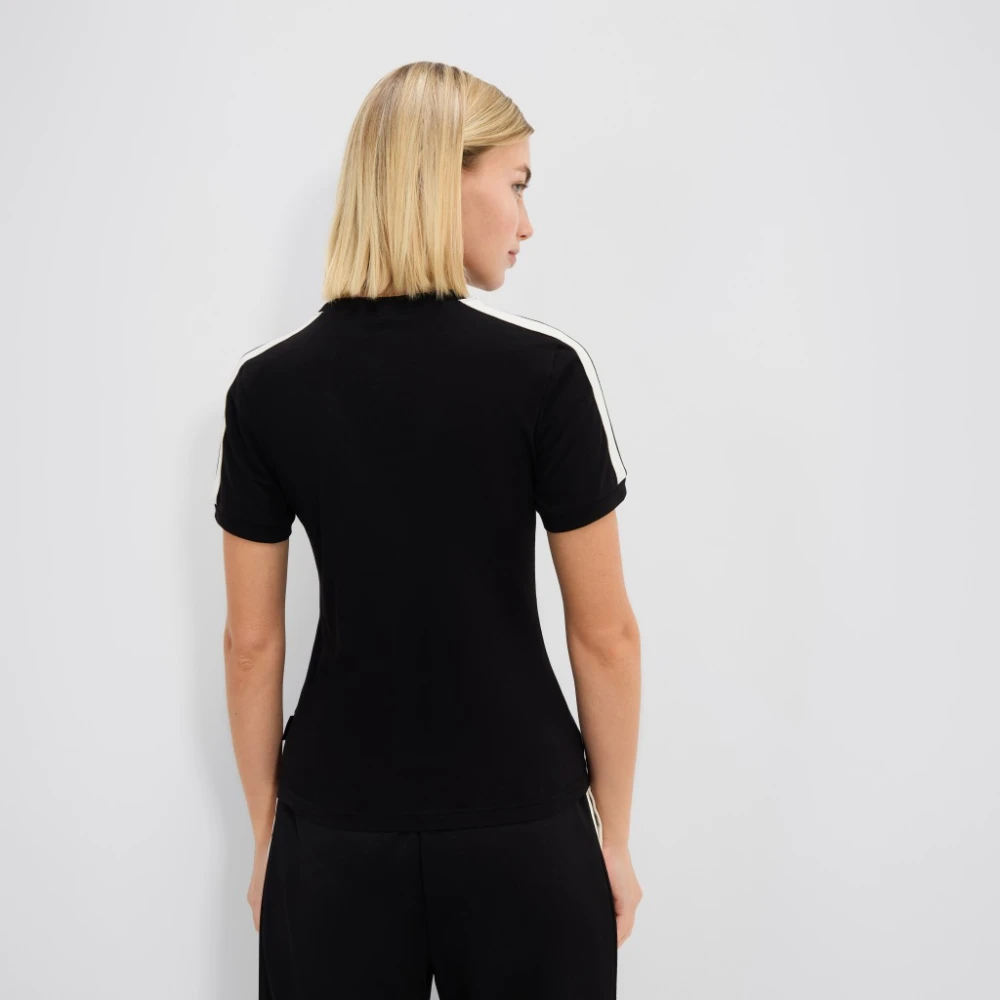 Ellesse Zecora Tee Shirt voor Mannen Black Dames