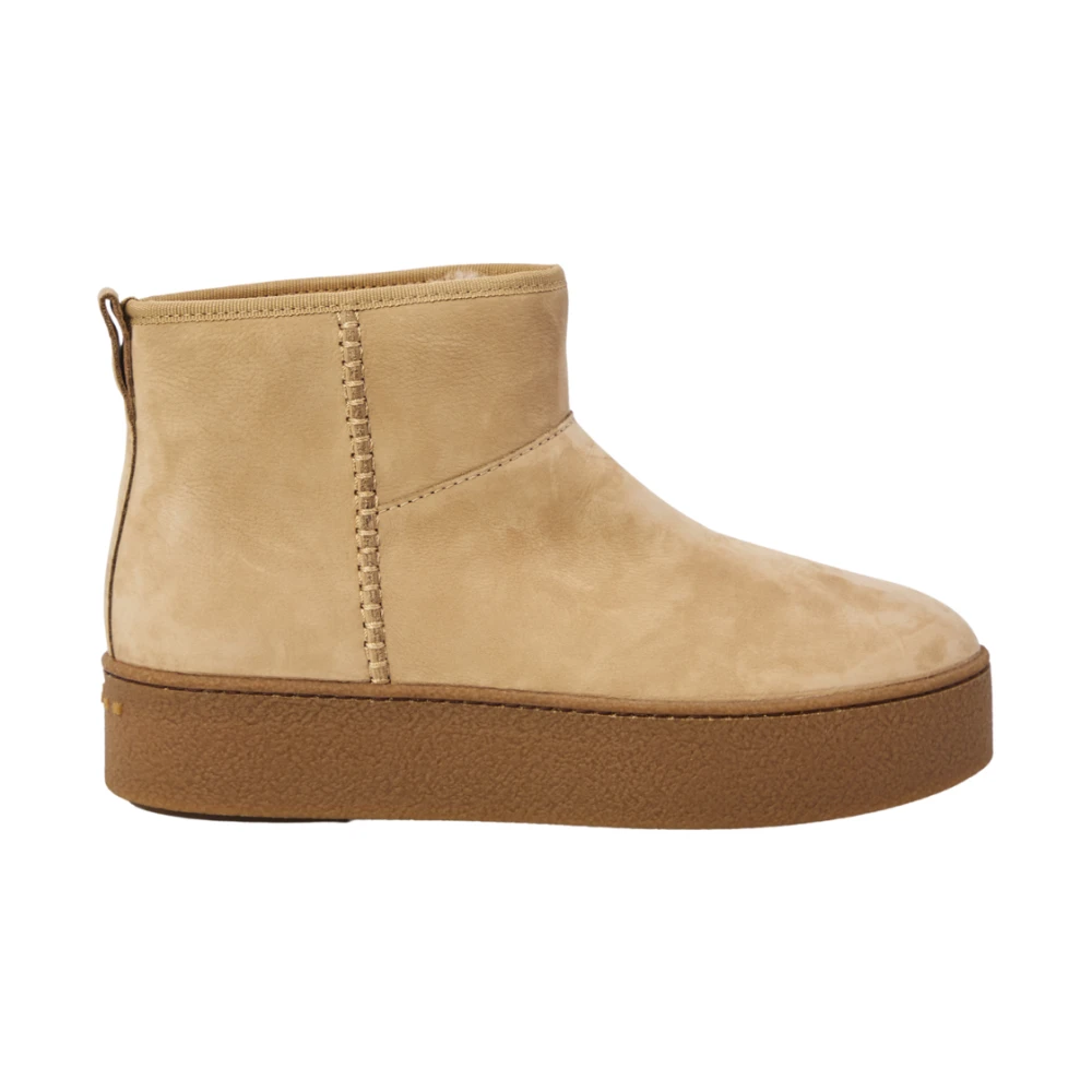 Hogan Women's Beige Winter Boots, 5 Uk, White Boots For Stylish Outfits