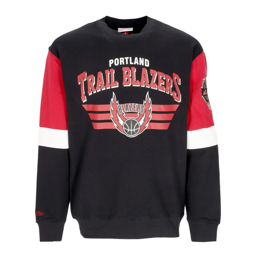 Mitchell & Ness NBA All Over Crew Sweatshirt Multicolor Heren