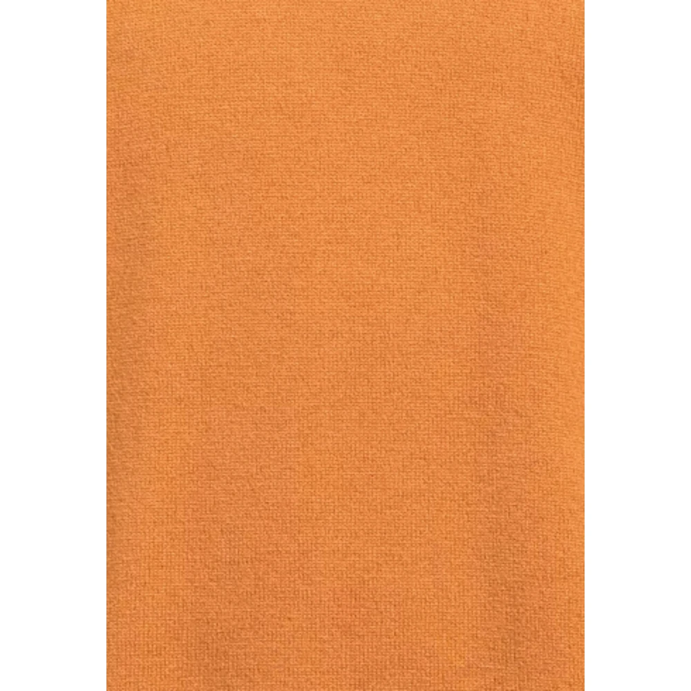 Malo Licht Gebreide Trui Oranje Orange Heren