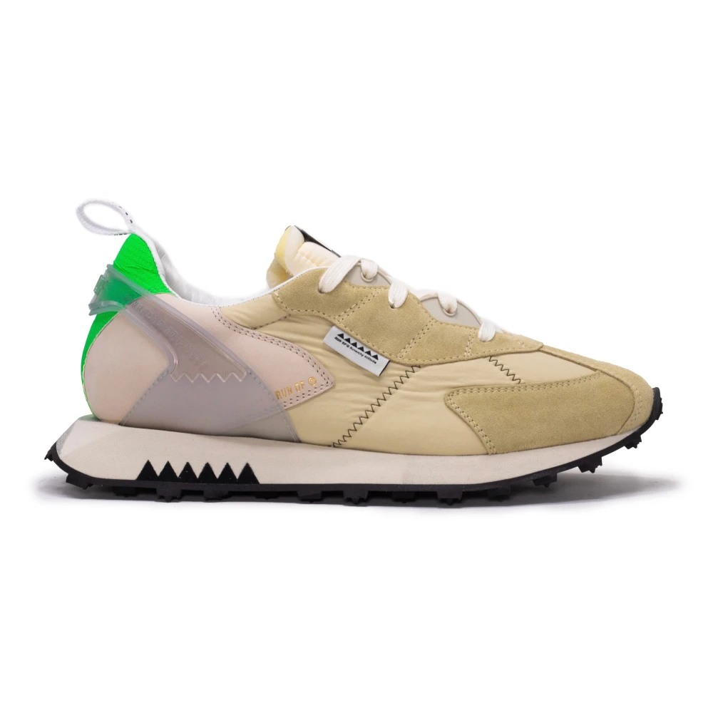 Run Of Men's Beige Sneaker Sandy M - Sneakers - 7 Uk - Shoes