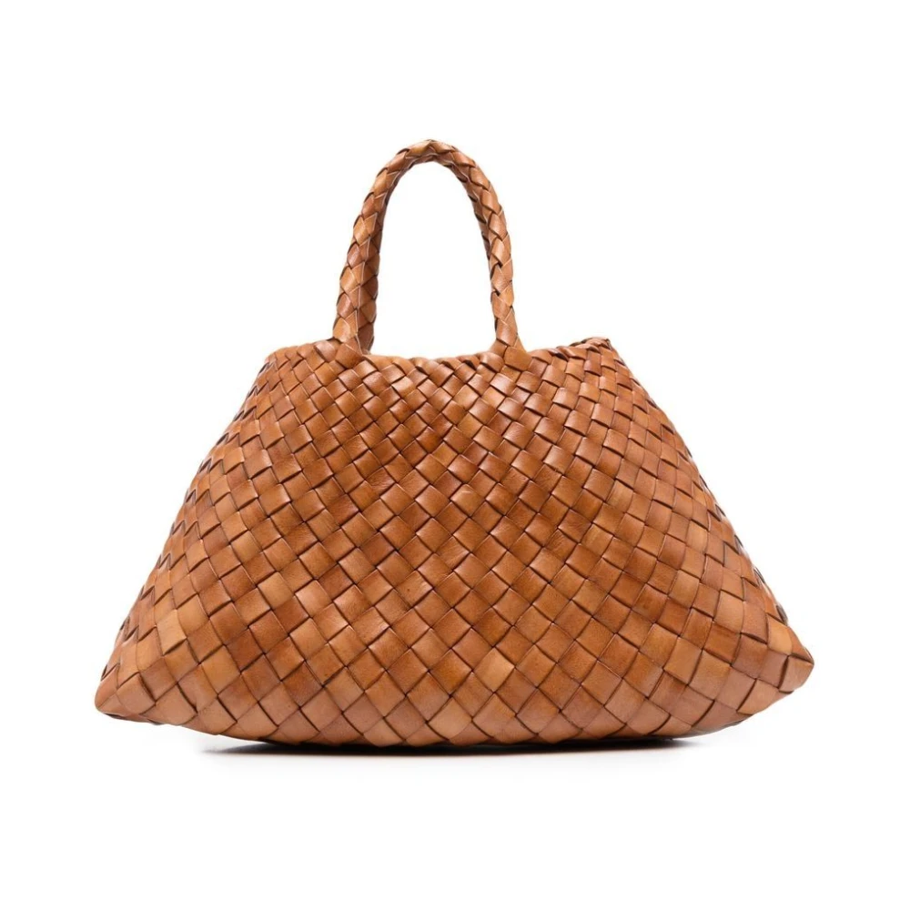 Dragon Diffusion Brown Handbags, Female, One Size, Santa Croce Small Tote