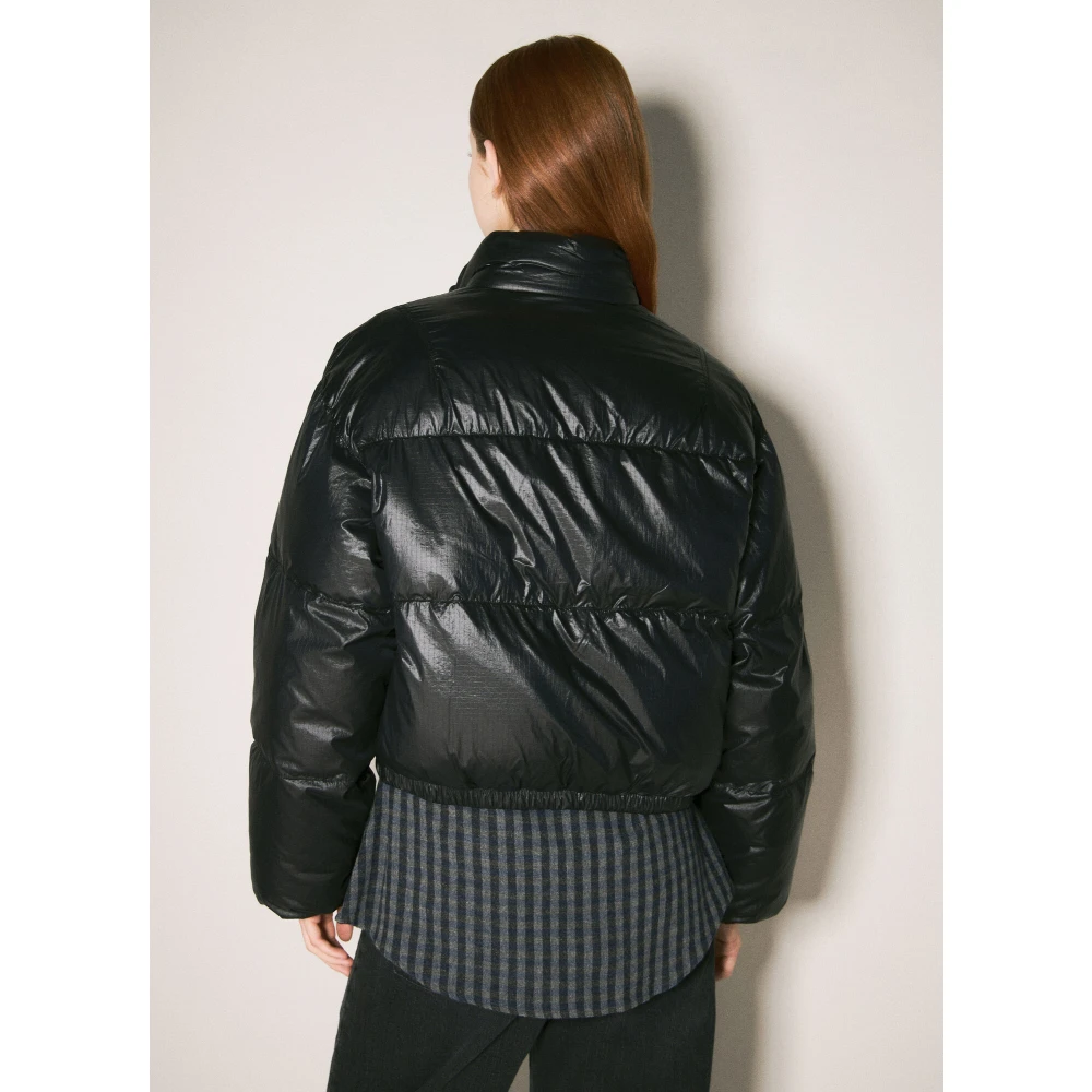Our Legacy Ripstop Puffer Jas Black Dames
