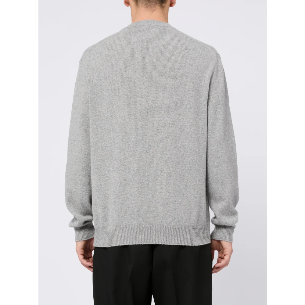Daniele Fiesoli Kasjmier Trui Grigio Aw24 Gray Heren
