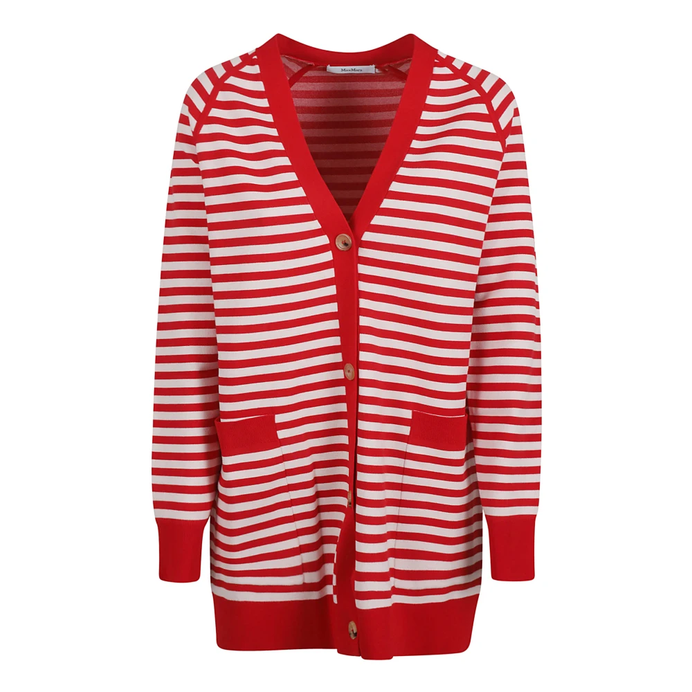 Max Mara Rode Tenore Trui Red Dames