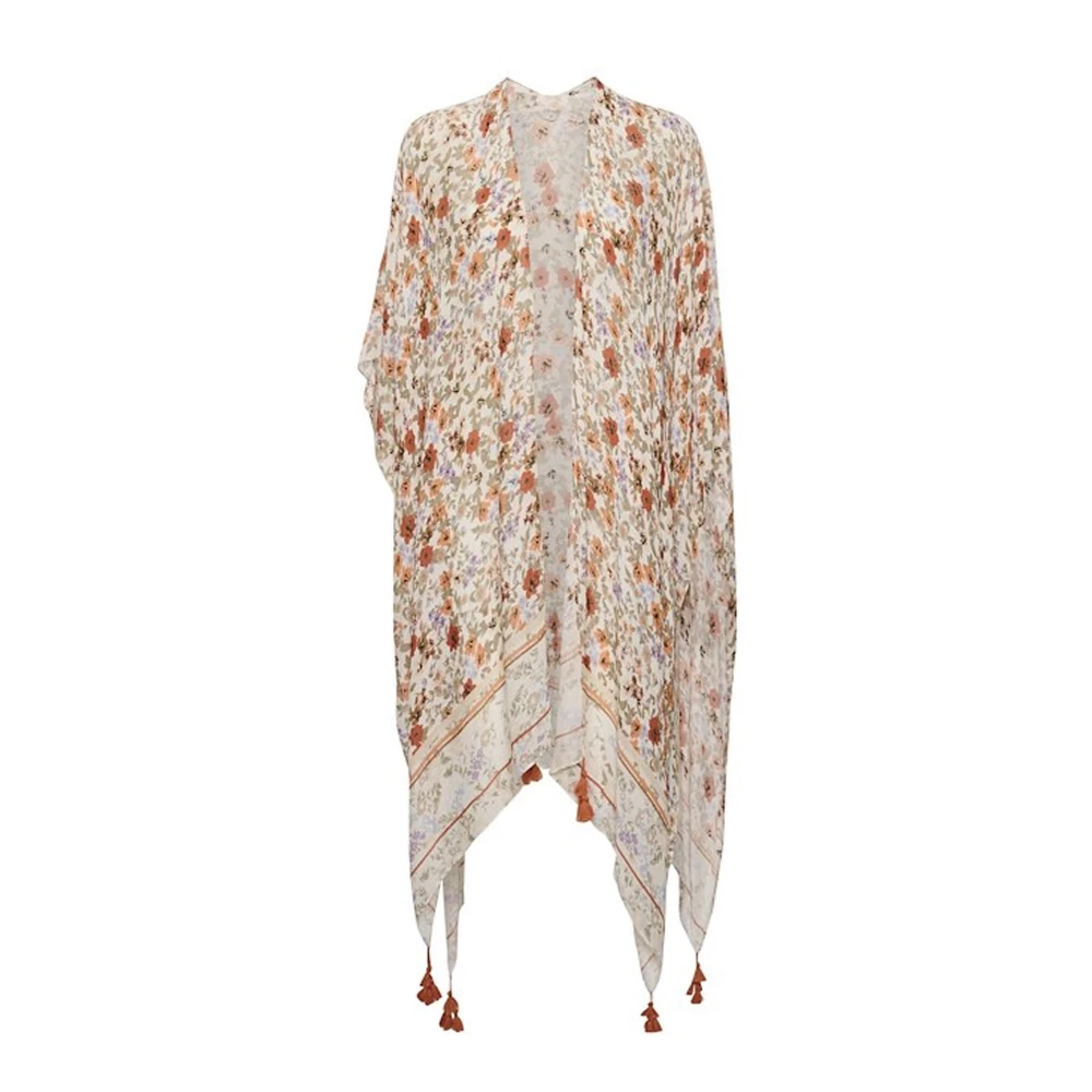 Jackets > Capes - - Cream - Modalova