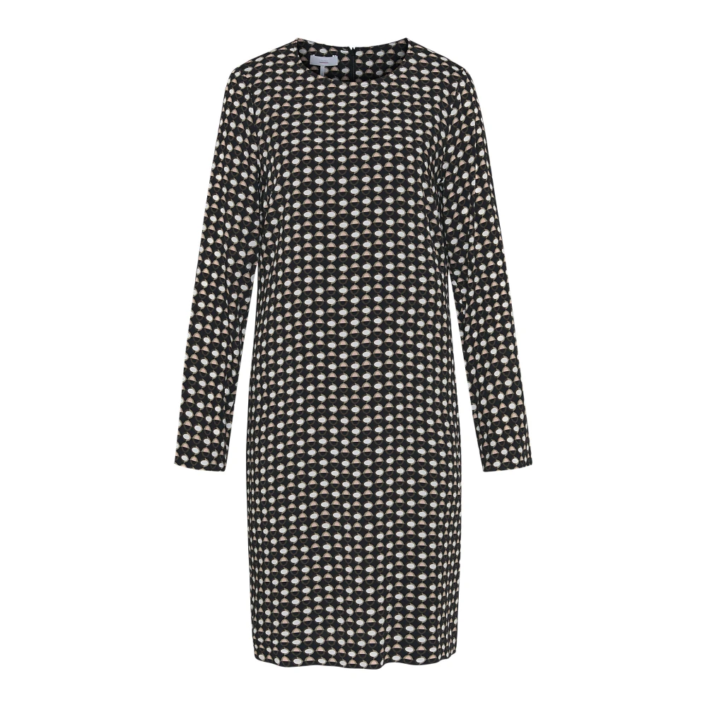 Cinque Women's Black Short Dresses, Xs, Polka Dot Short Dress