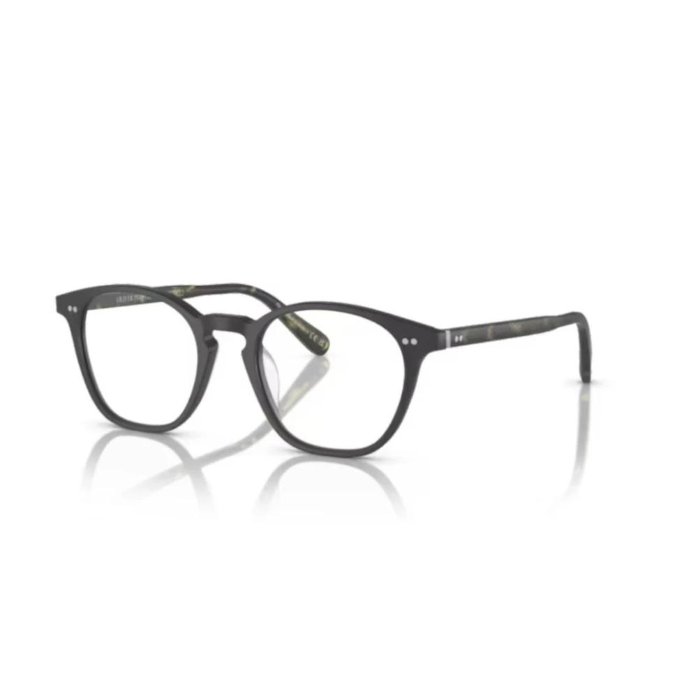 Oliver Peoples Zwart Optisch Montuur Klassieke Stijl Black Unisex