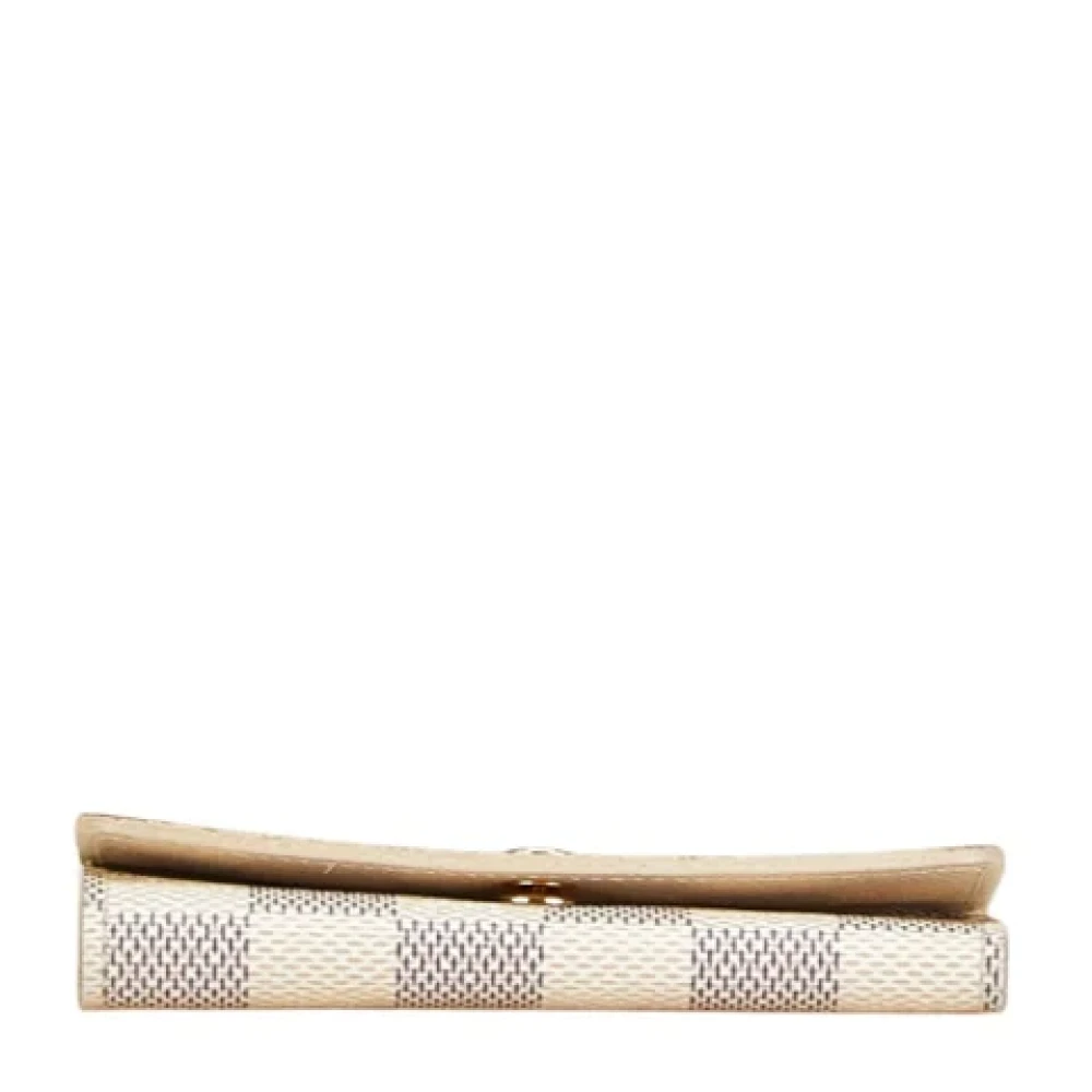 Louis Vuitton Vintage Pre-owned Leather key-holders White Dames