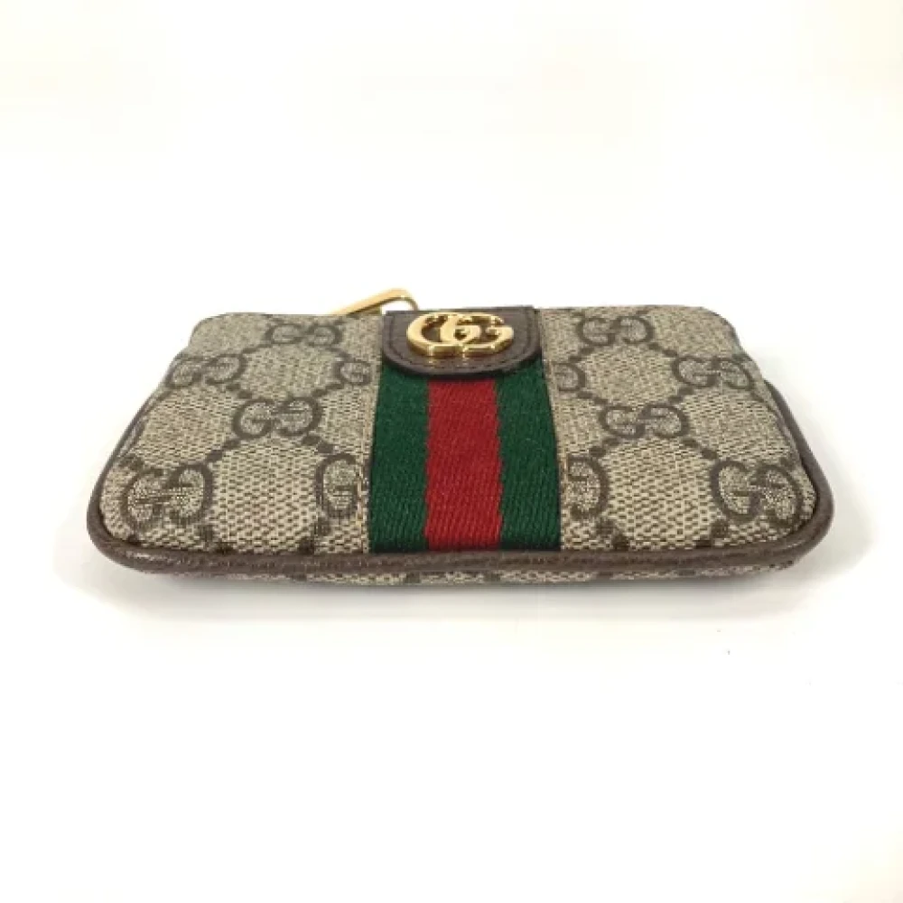 Gucci Vintage Pre-owned Fabric home-office Beige Dames