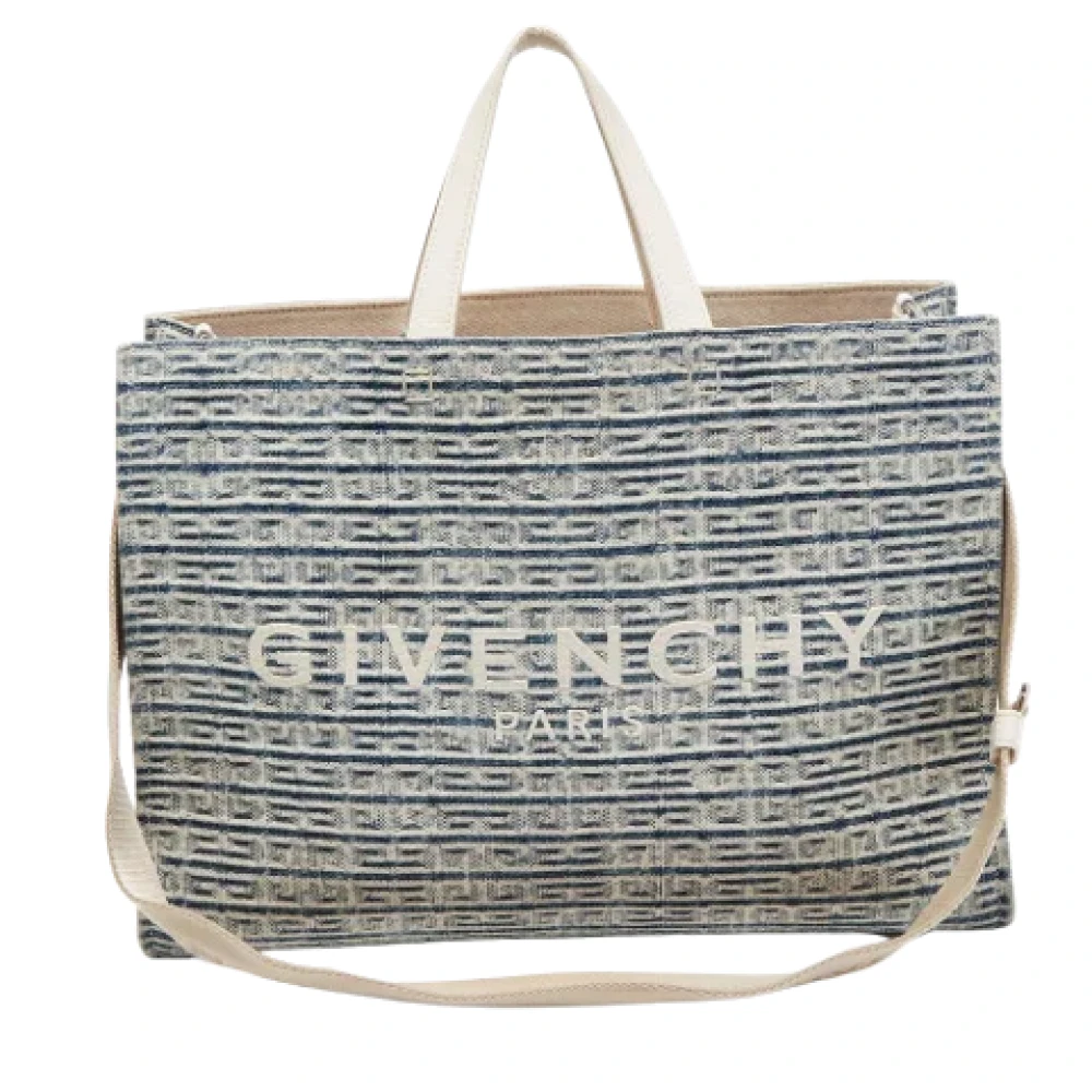 Givenchy Pre-owned Fabric shoulder-bags Blue Dames