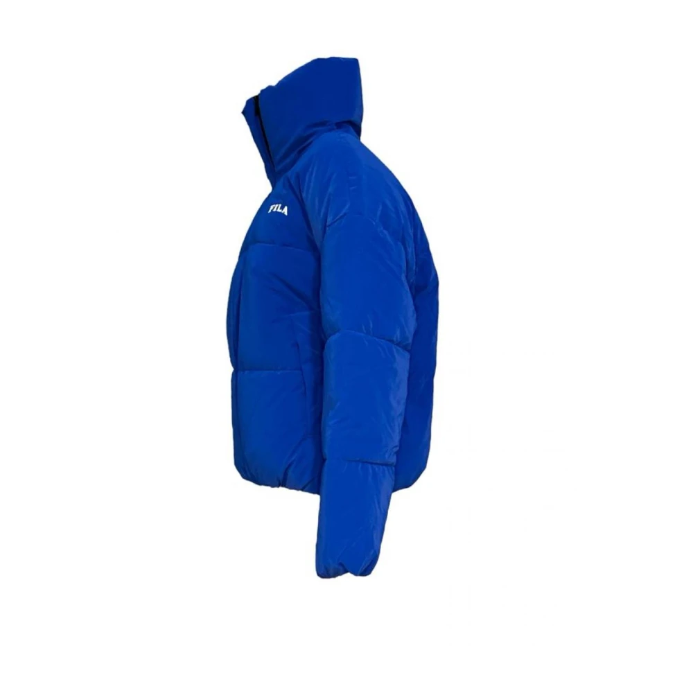 Fila Polyester gewatteerde jas Blauw Blue Dames