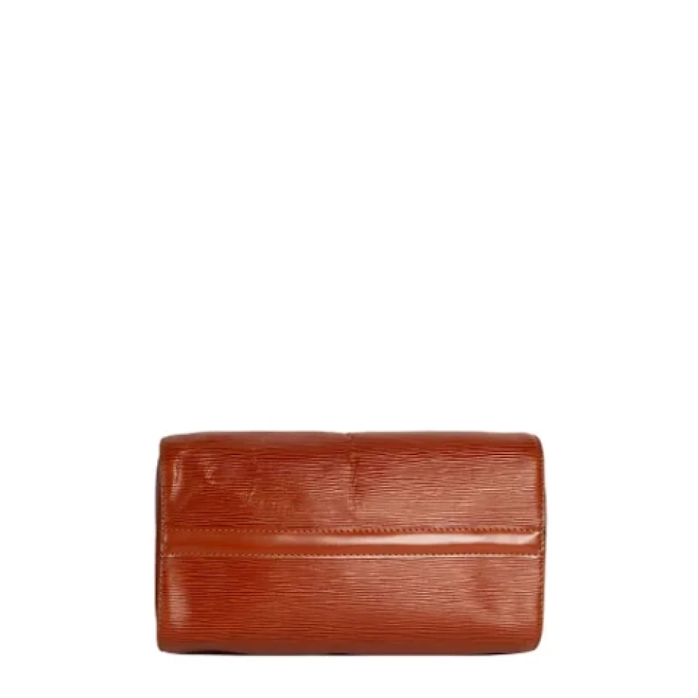 Louis Vuitton Vintage Pre-owned Leather handbags Brown Dames