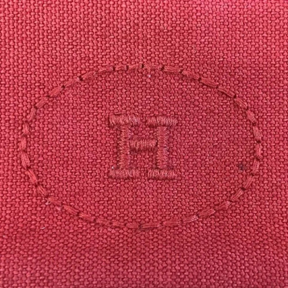 Hermès Vintage Pre-owned Leather shoulder-bags Red Dames