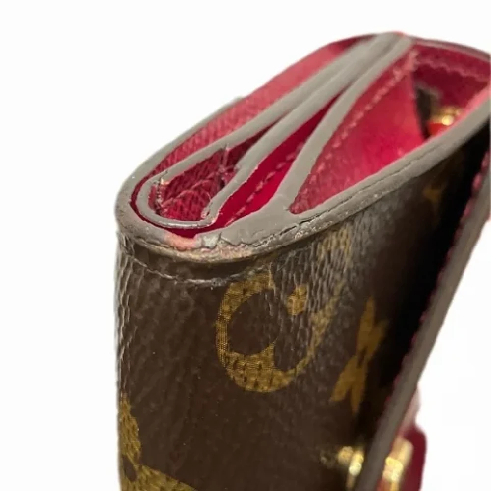 Louis Vuitton Vintage Pre-owned Leather wallets Brown Dames