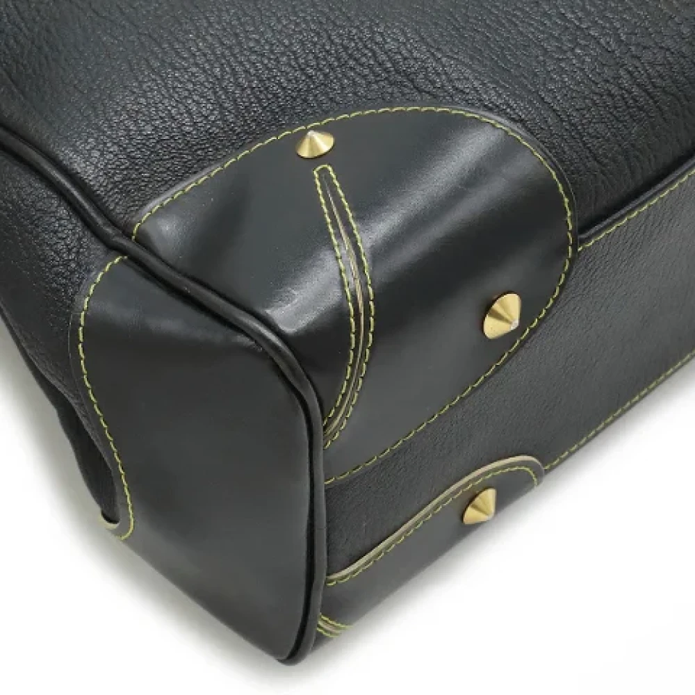 Louis Vuitton Vintage Pre-owned Leather totes Black Dames