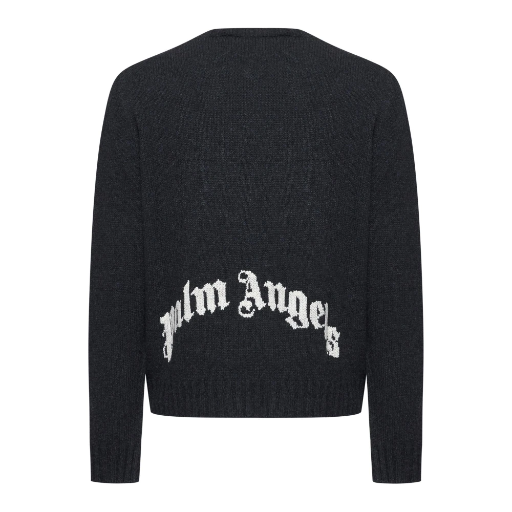 Palm Angels Trendy Sweater Selection Gray Heren