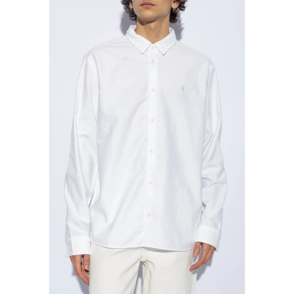 AllSaints Hermosa Shirt White Heren
