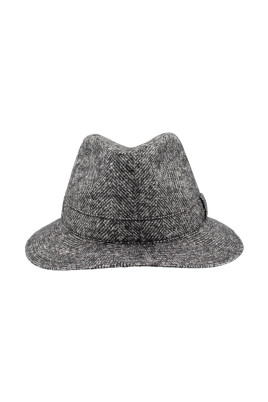 elegant-herringbone-fedora-hat