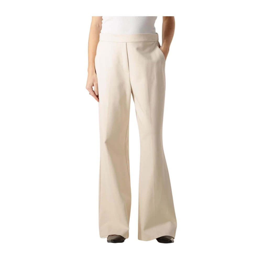 Beaumont Flared Hope Pants in Beige Dames